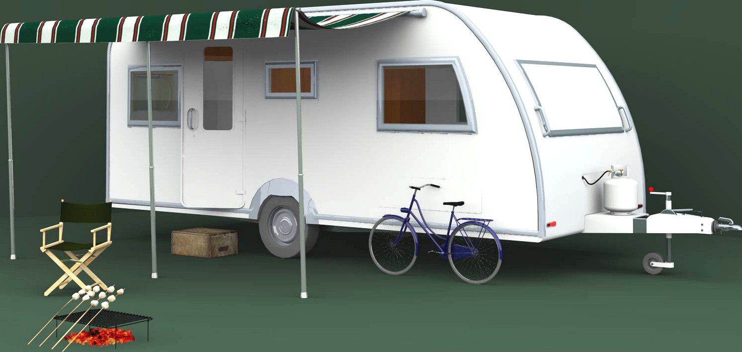 1950's Caravan For Vue