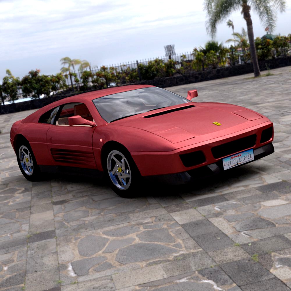 Ferrari 348T for DAZ Studio