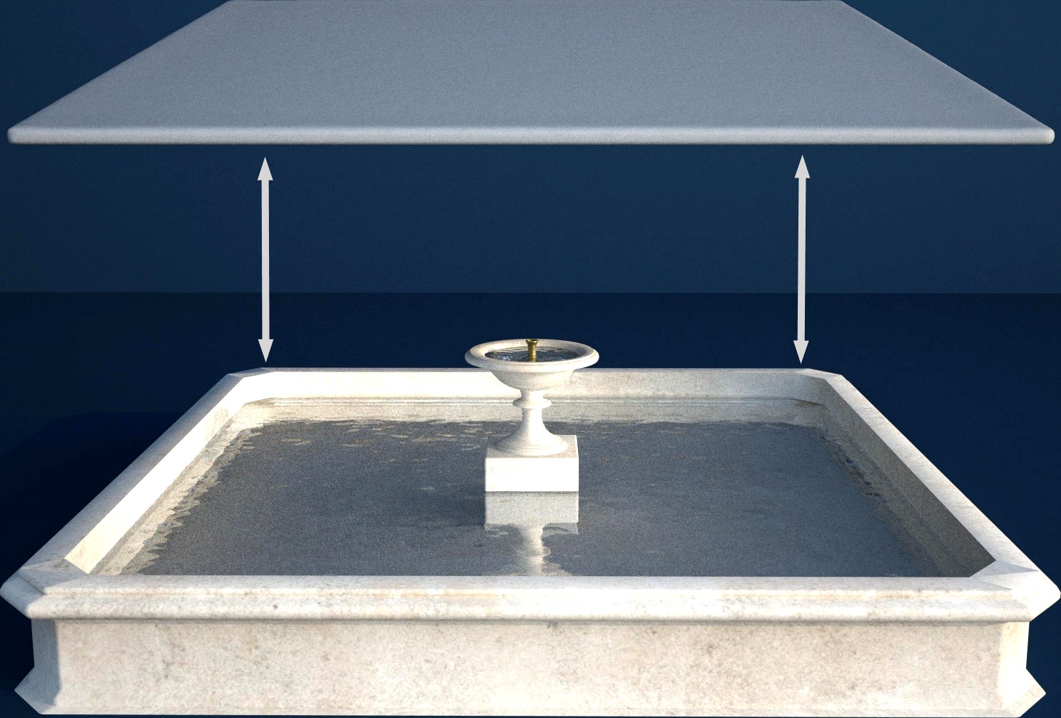 Fountain Maker Kit - Square Water Surfaces - Extended License