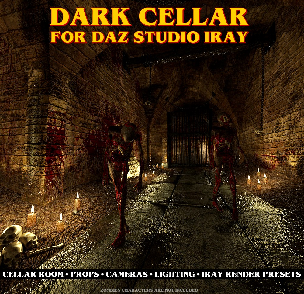 Dark Cellar for DS Iray