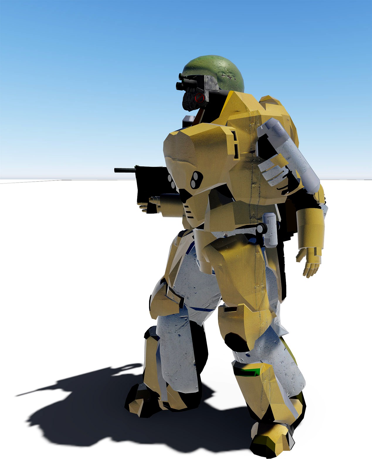 Army robot - Extended Licence