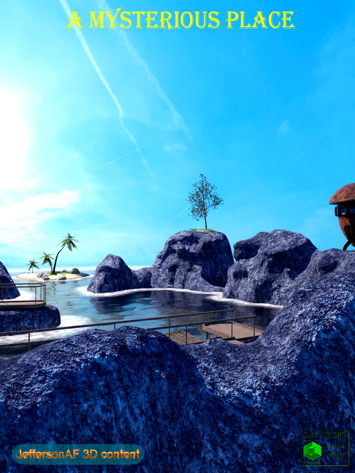 A mysterious place DAZ