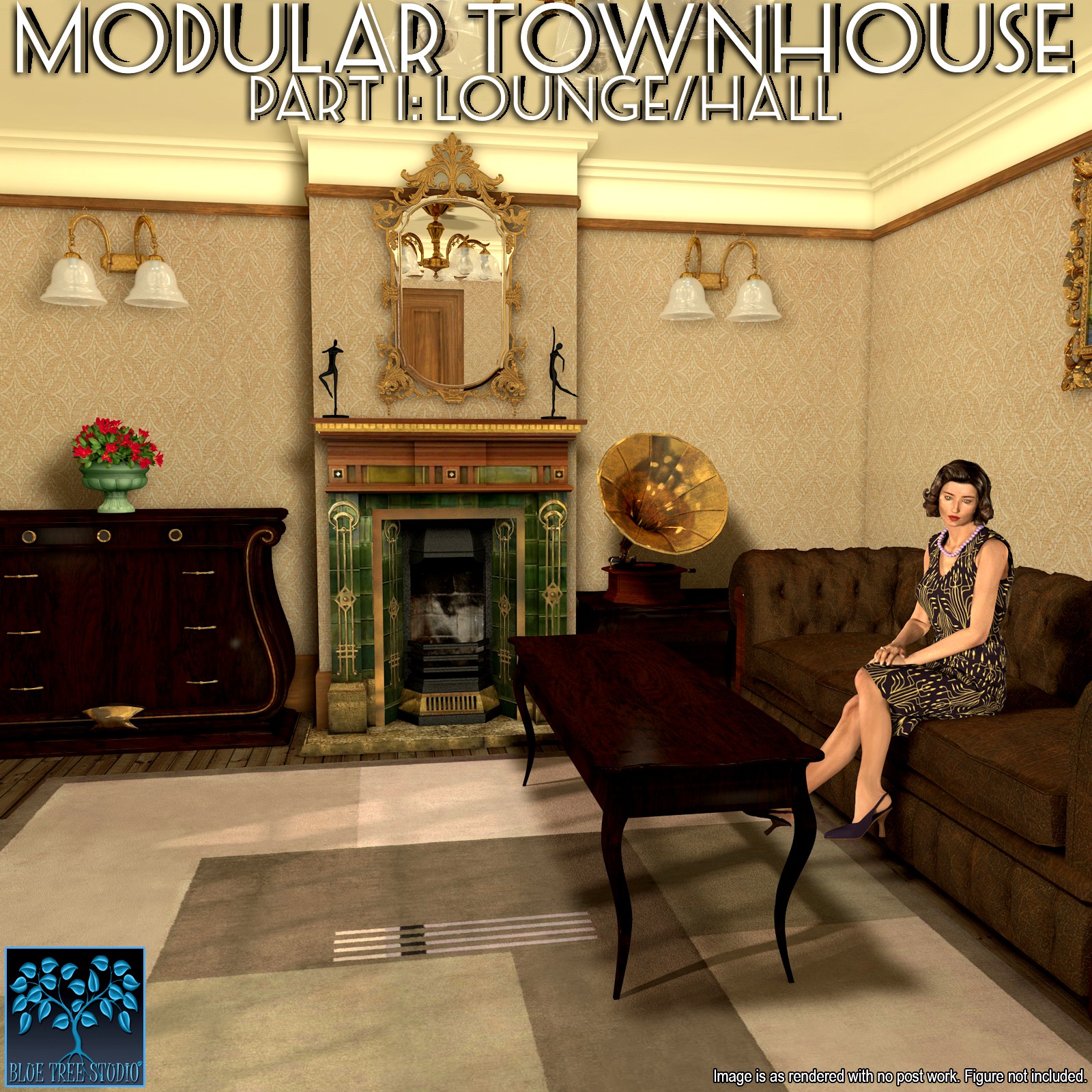 Modular Townhouse 1: Lounge for Poser