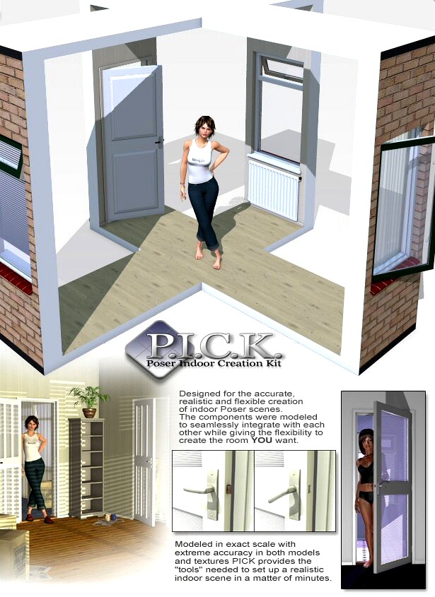 P.I.C.K. Base for Poser