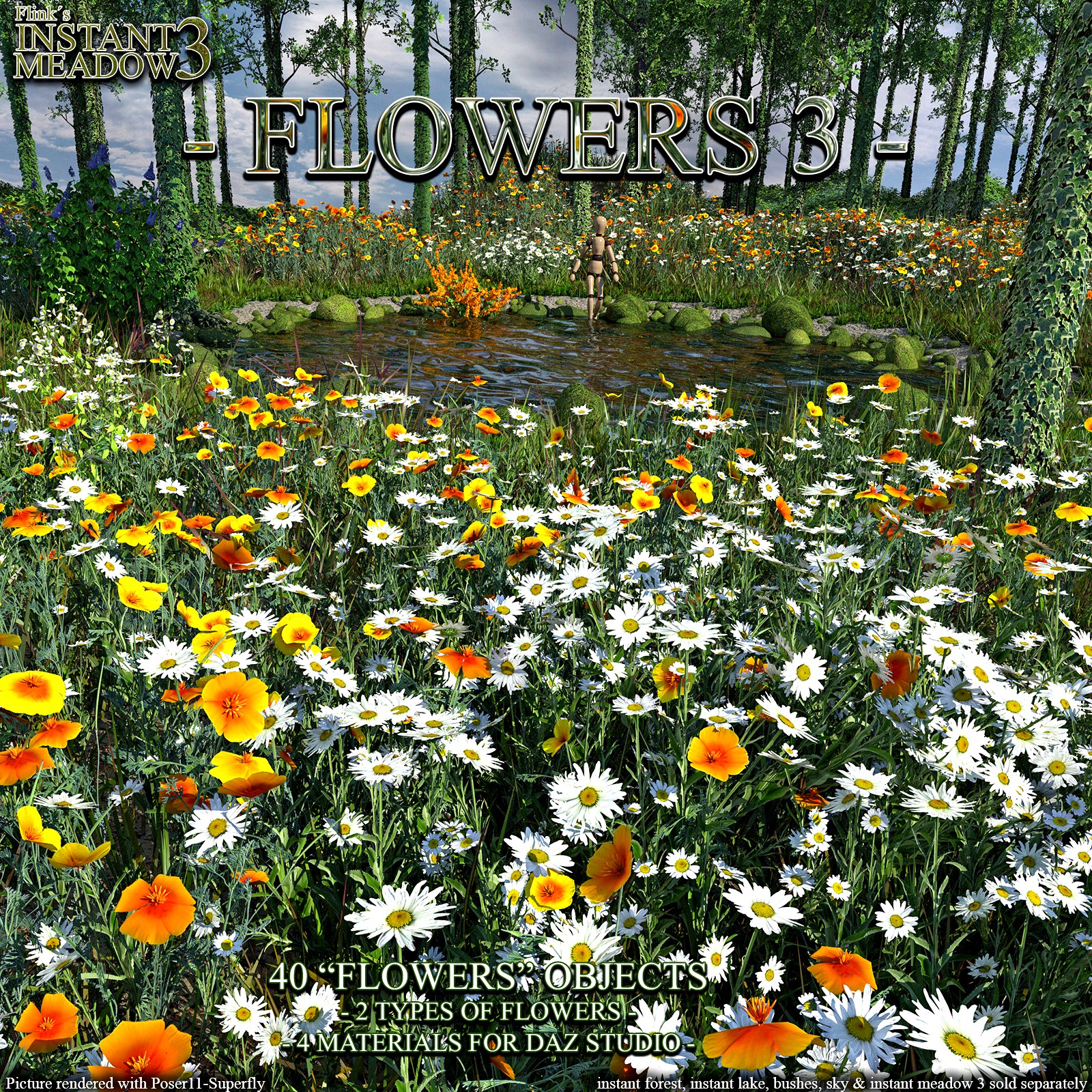 Flinks Instant Meadow 3 - Flowers 3