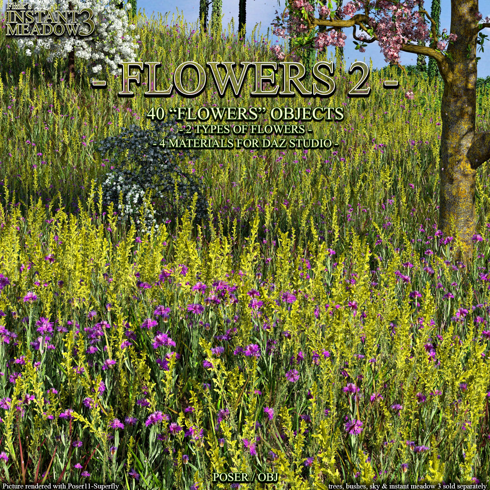 Flinks Instant Meadow 3 - Flowers 2