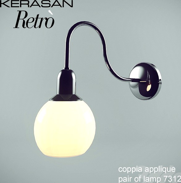 KERASAN / coppia applique 7312