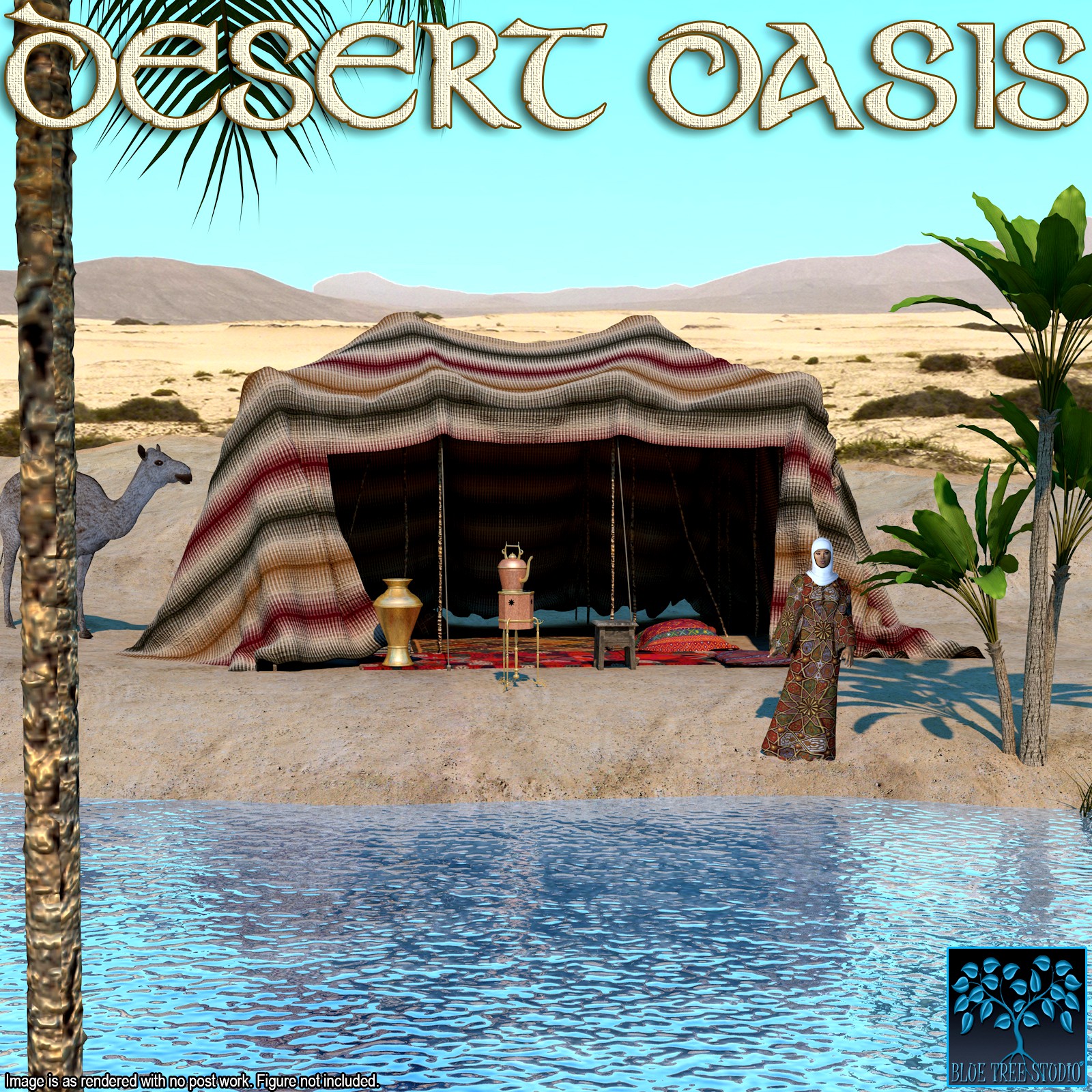 Desert Oasis for Poser