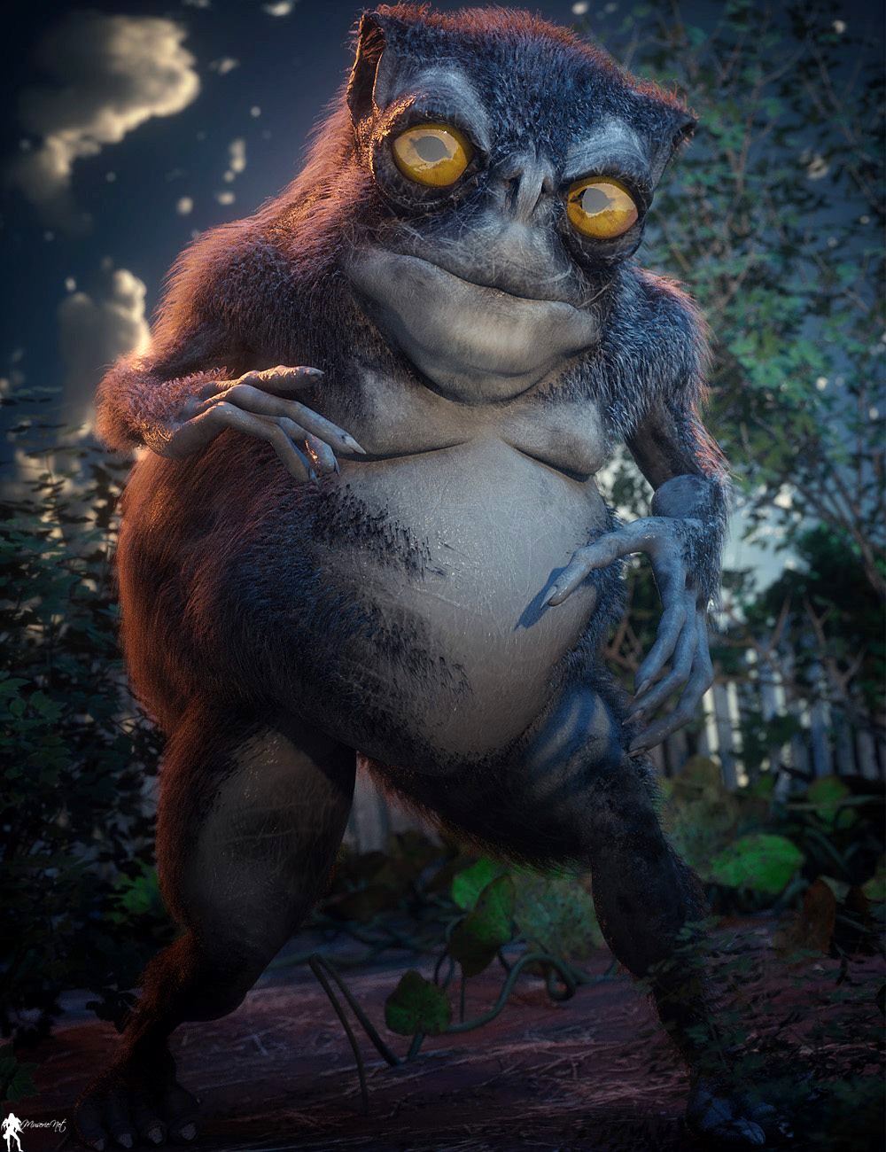 Tsathoggua for Daz Studio