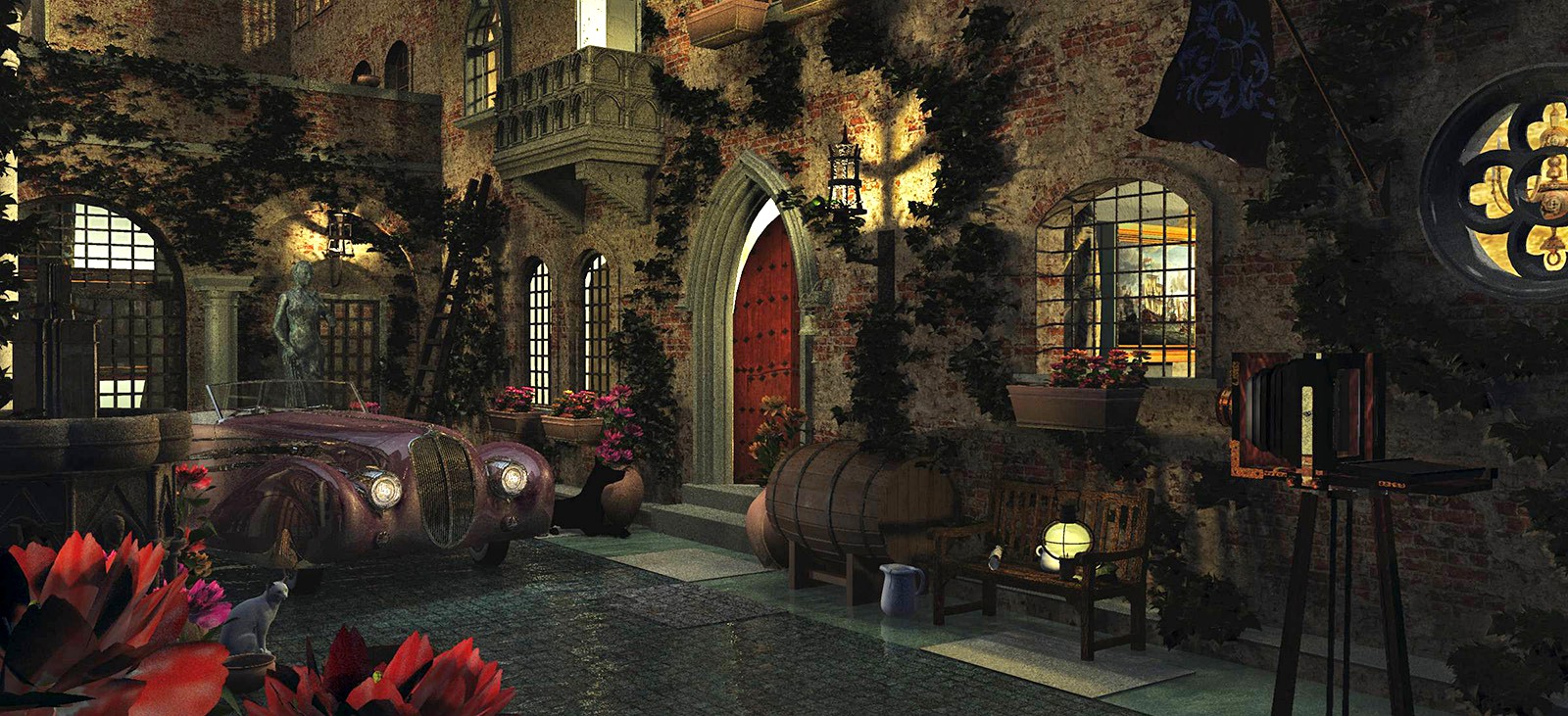 Casa Giulietta Courtyard for Vue 9+