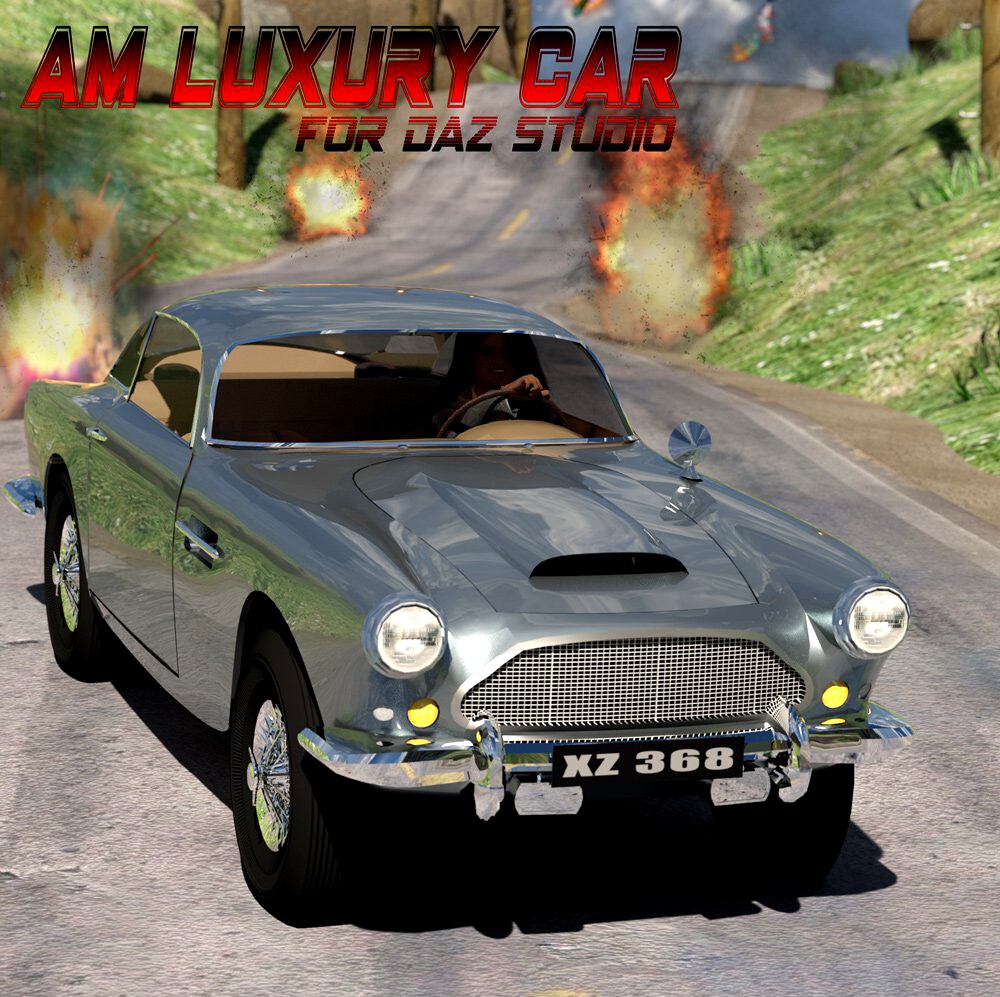 AM Luxury Car  - for DAZ Studio