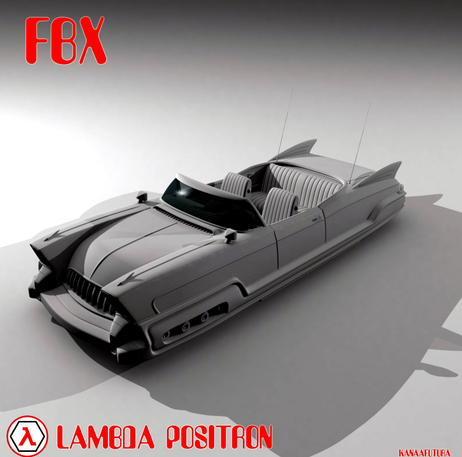 Lambda Positron FBX  - Extended License