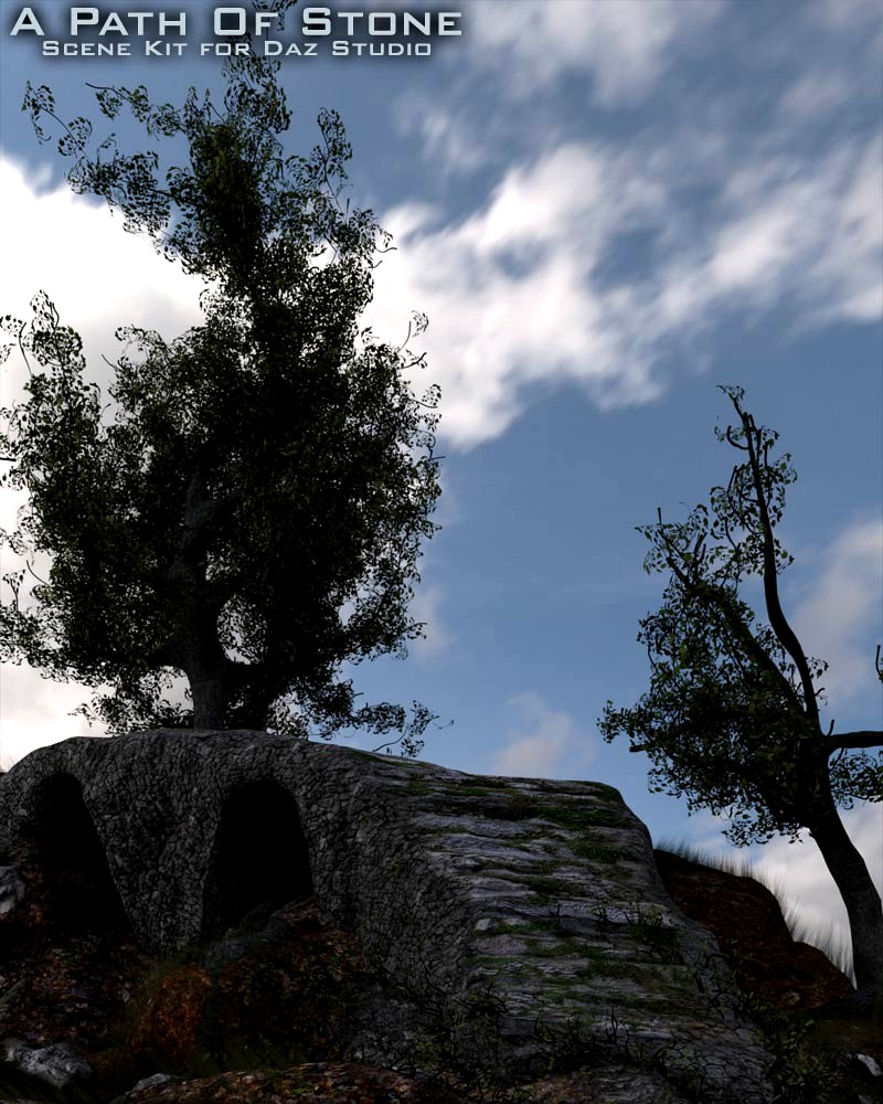A Path Of Stone  - A Scene Kit For Daz Studio
