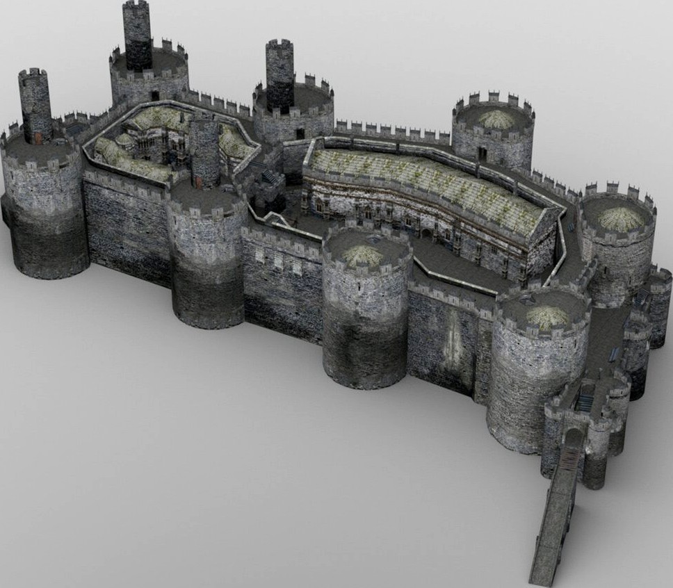 Castle Set 1 (for DAZ Studio)