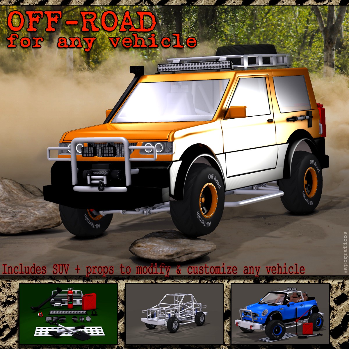 Off-road for any vehicle