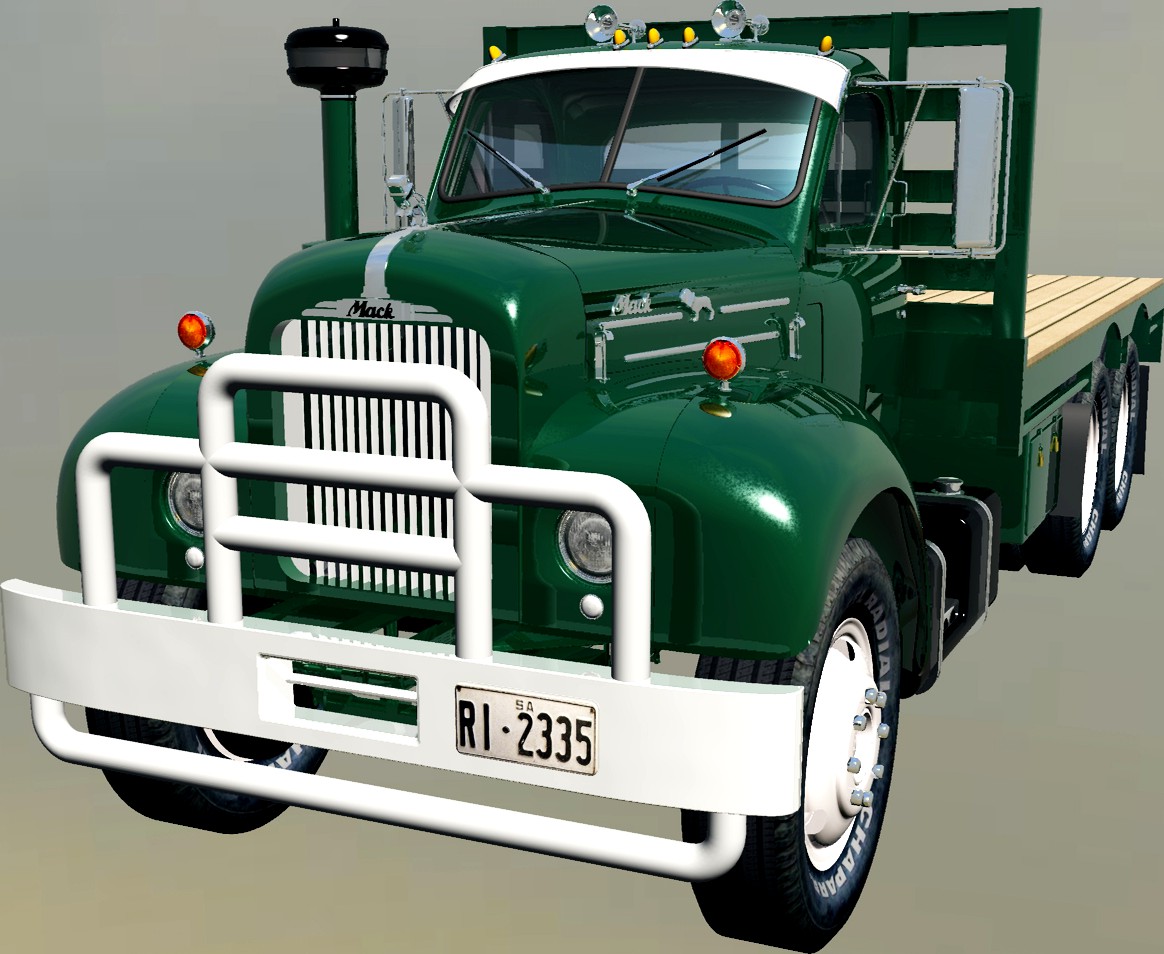 MACK B61 STAKE BED-EXTENDED LICENSE
