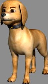 Dog 3D Model