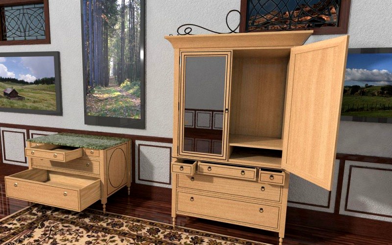 Furniture Set Two, Armoire