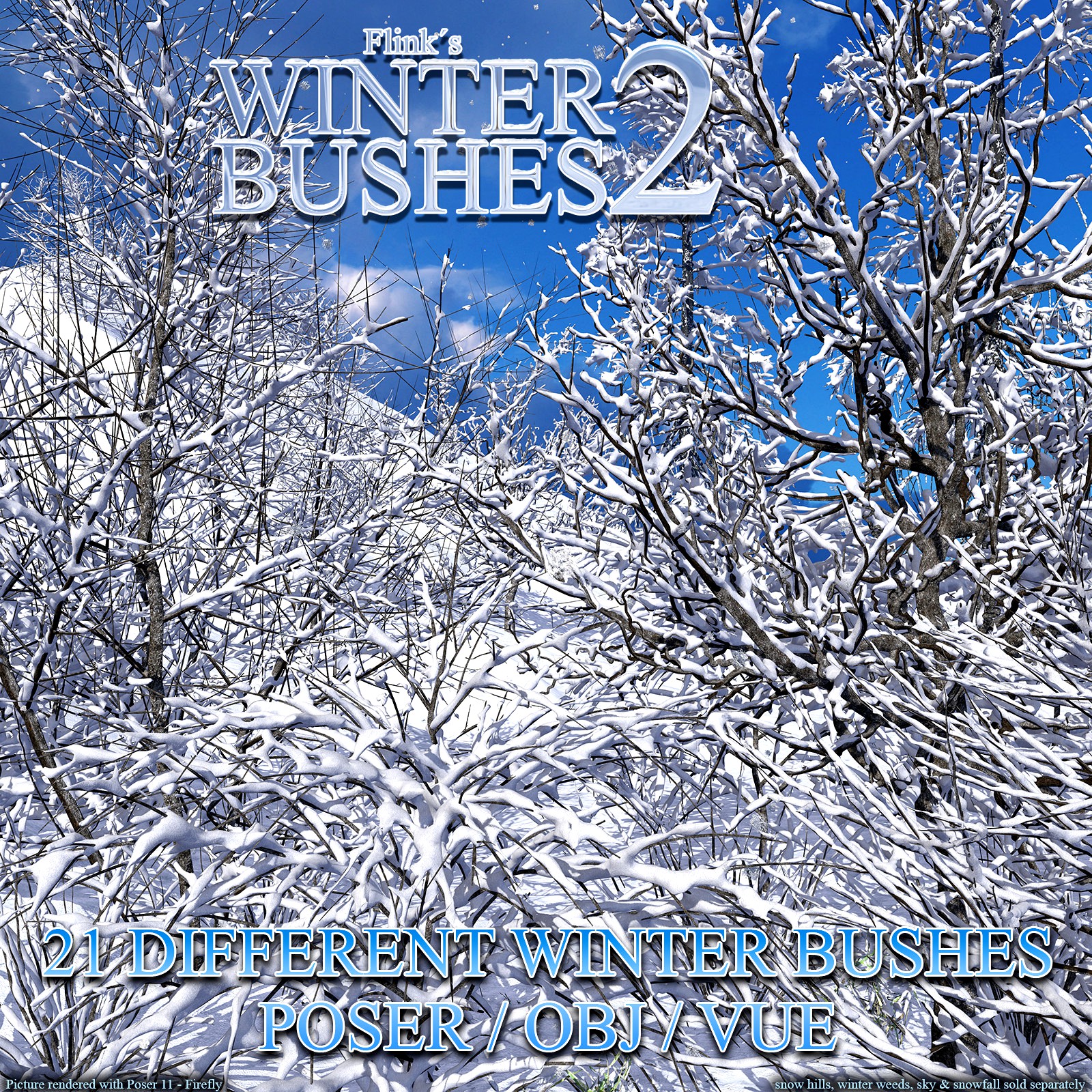 Flinks Winter Bushes 2