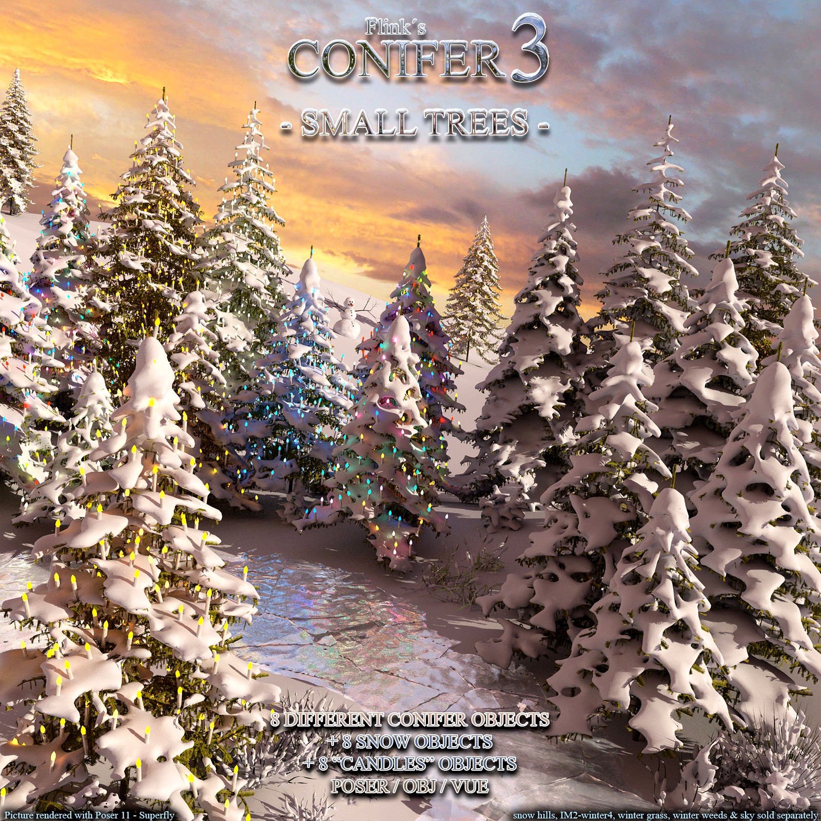 Flinks Conifer 3 - Small Trees