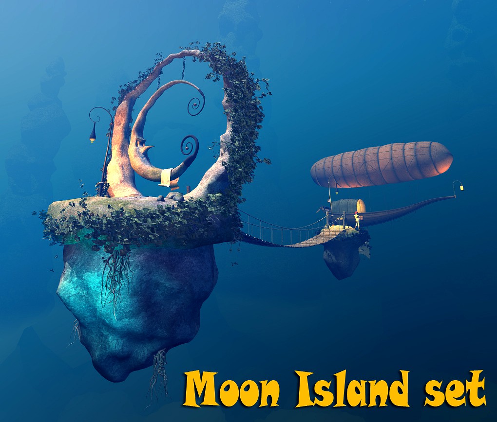 Moon Island and Heavenly Gondola Combo