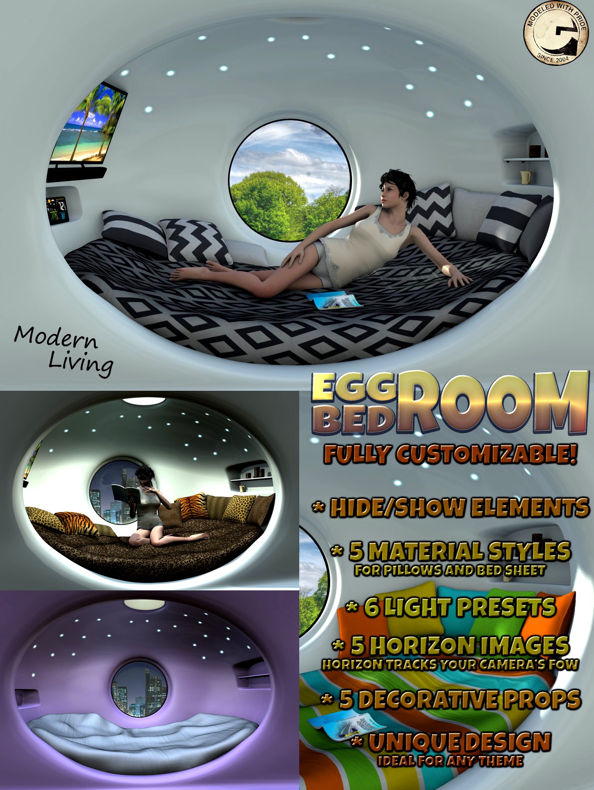 Eggroom Bedroom
