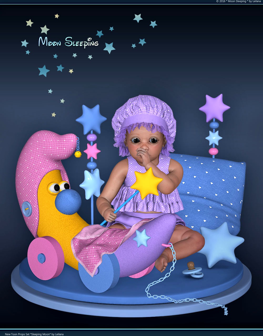 Moon Sleeping