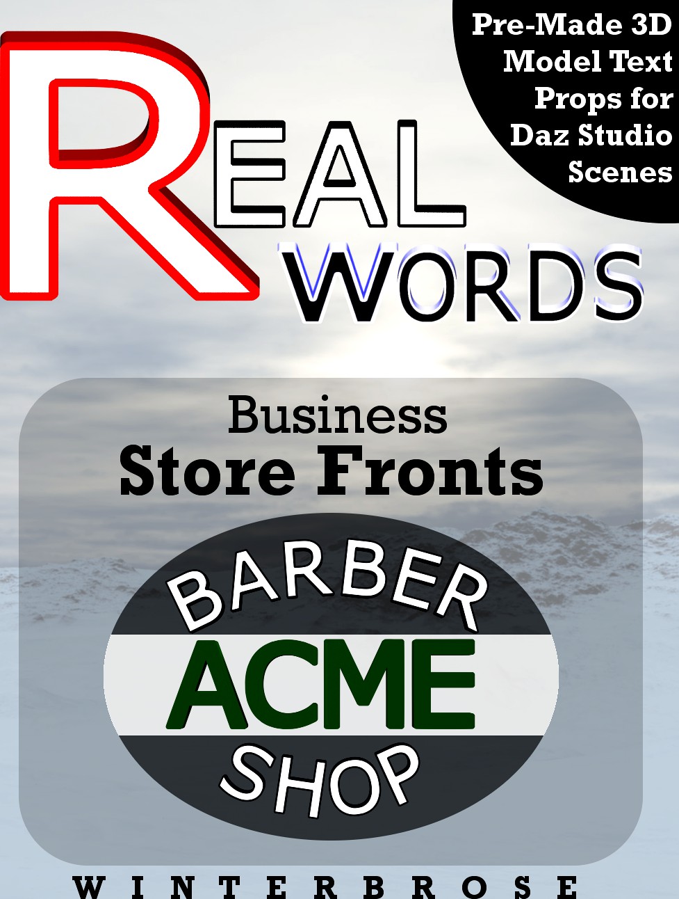 REAL-WORDS: Business Storefronts for Daz Studio