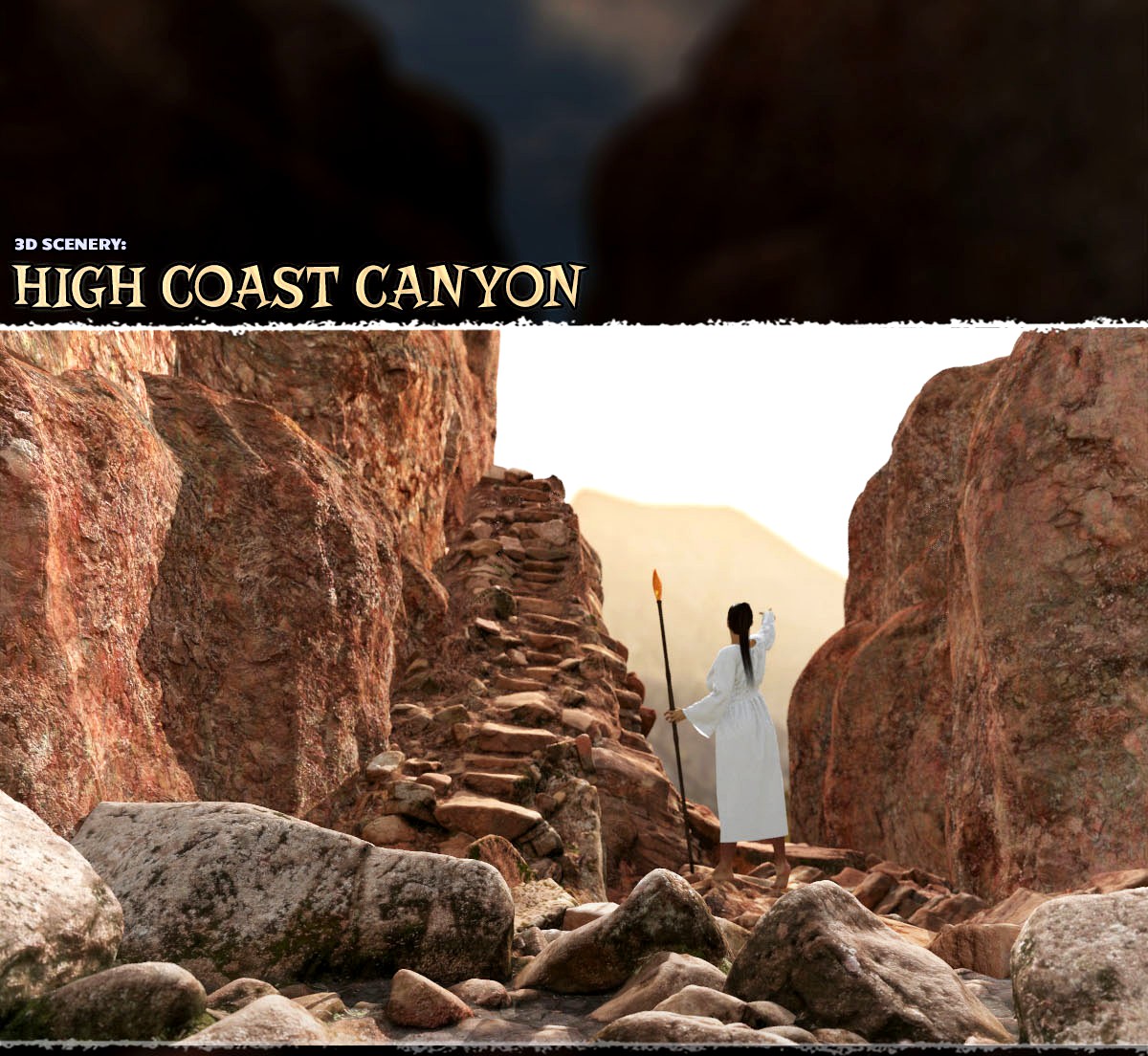 3D Scenery: High Coast Canyon