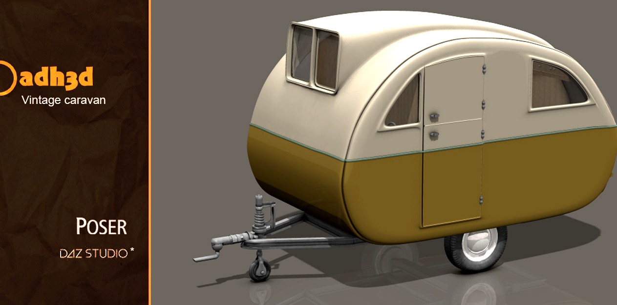 Vintage caravan - Extended License