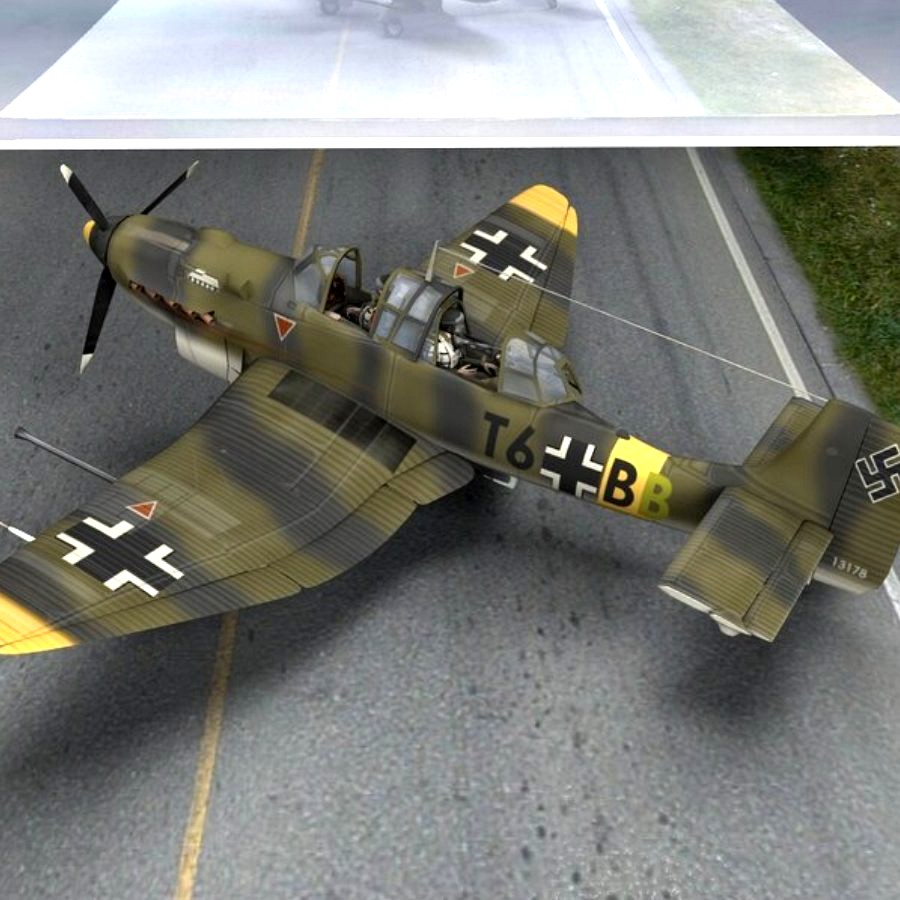 Ju-87 Stuka (for Poser)