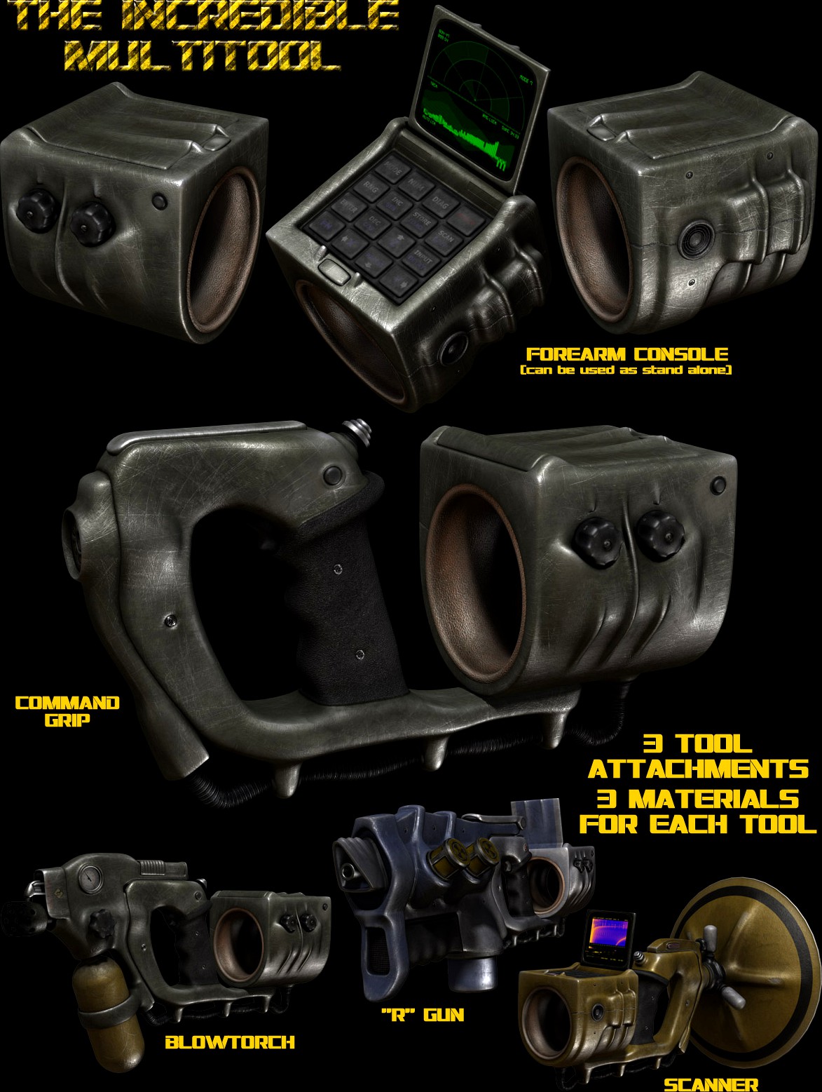 Futuristic Multitool