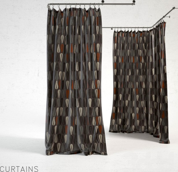 Corner curtains