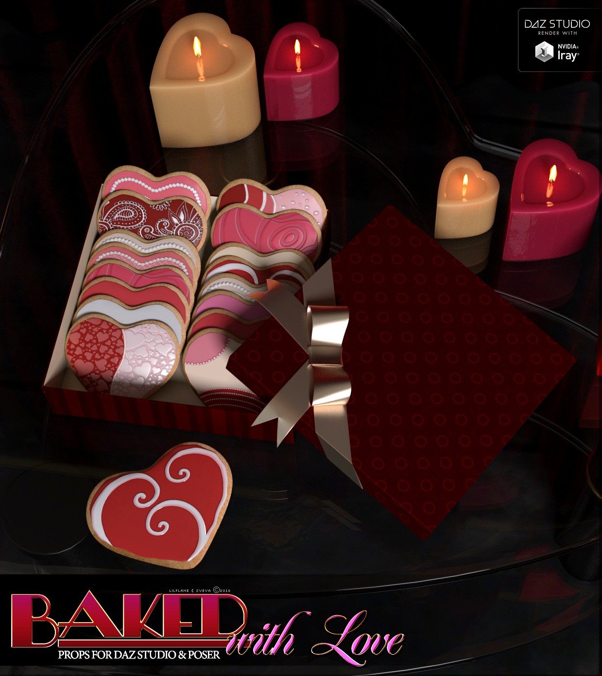 Baked with Love Props DS and Poser