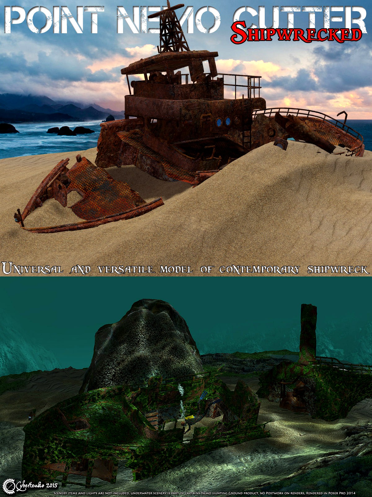 Point Nemo Cutter - Shipwrecked - Extended License
