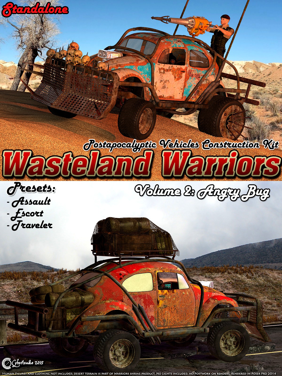 Wasteland Warriors - Angry Bug - STANDALONE - Extended License