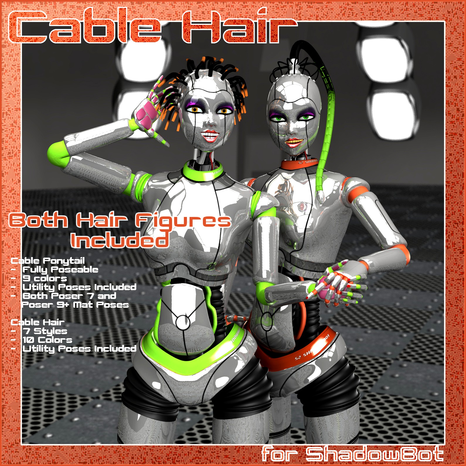 Cable Hair Set for ShadowBot