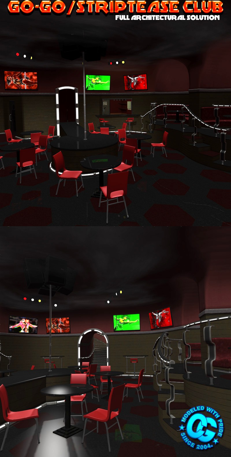 Striptease Bar - Extended License