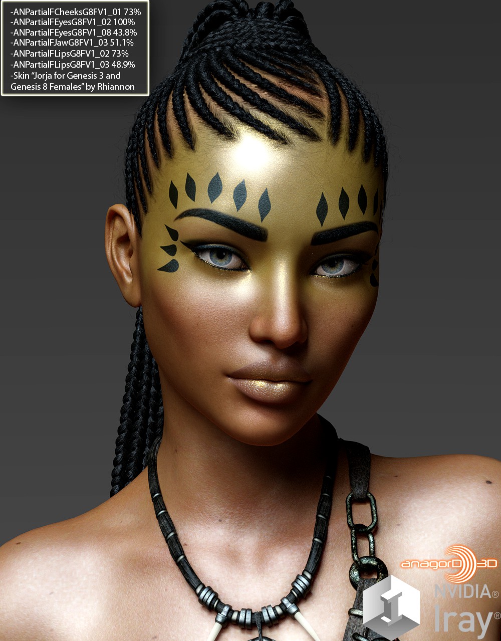 Partial Face Morphs G8F Vol 1