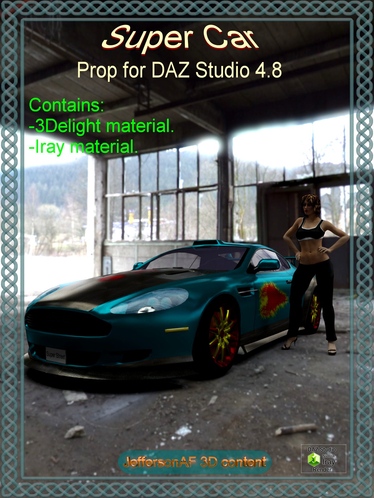 Super Car DAZ Studio