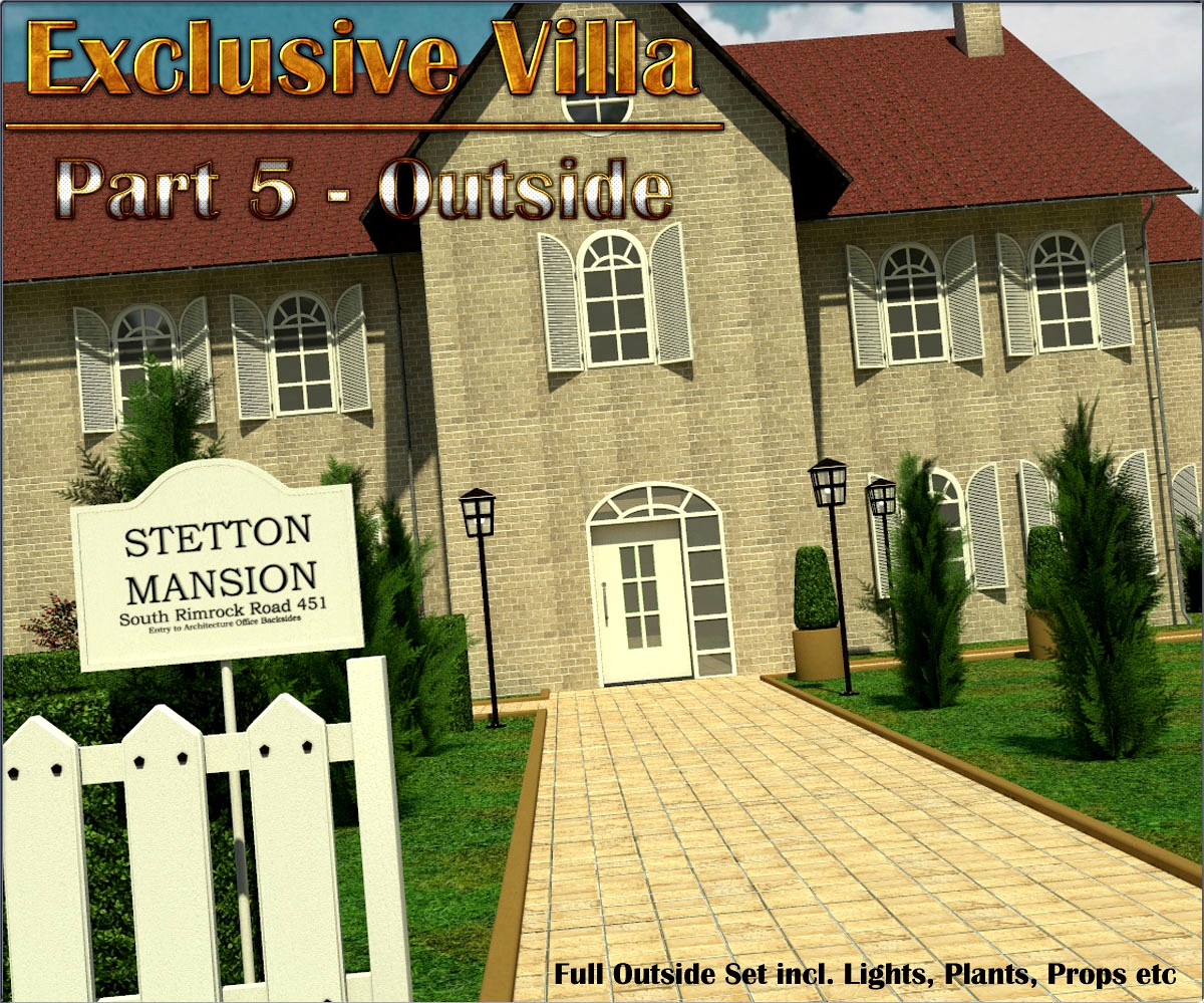 Exclusive Villa 5: Outside Set