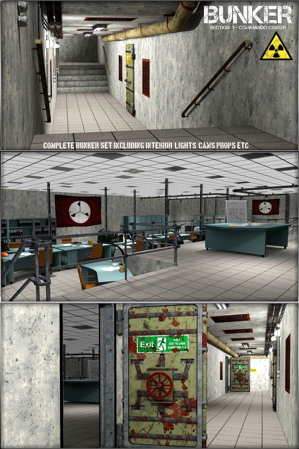 Bunker: S1 - Commando Center Extended License