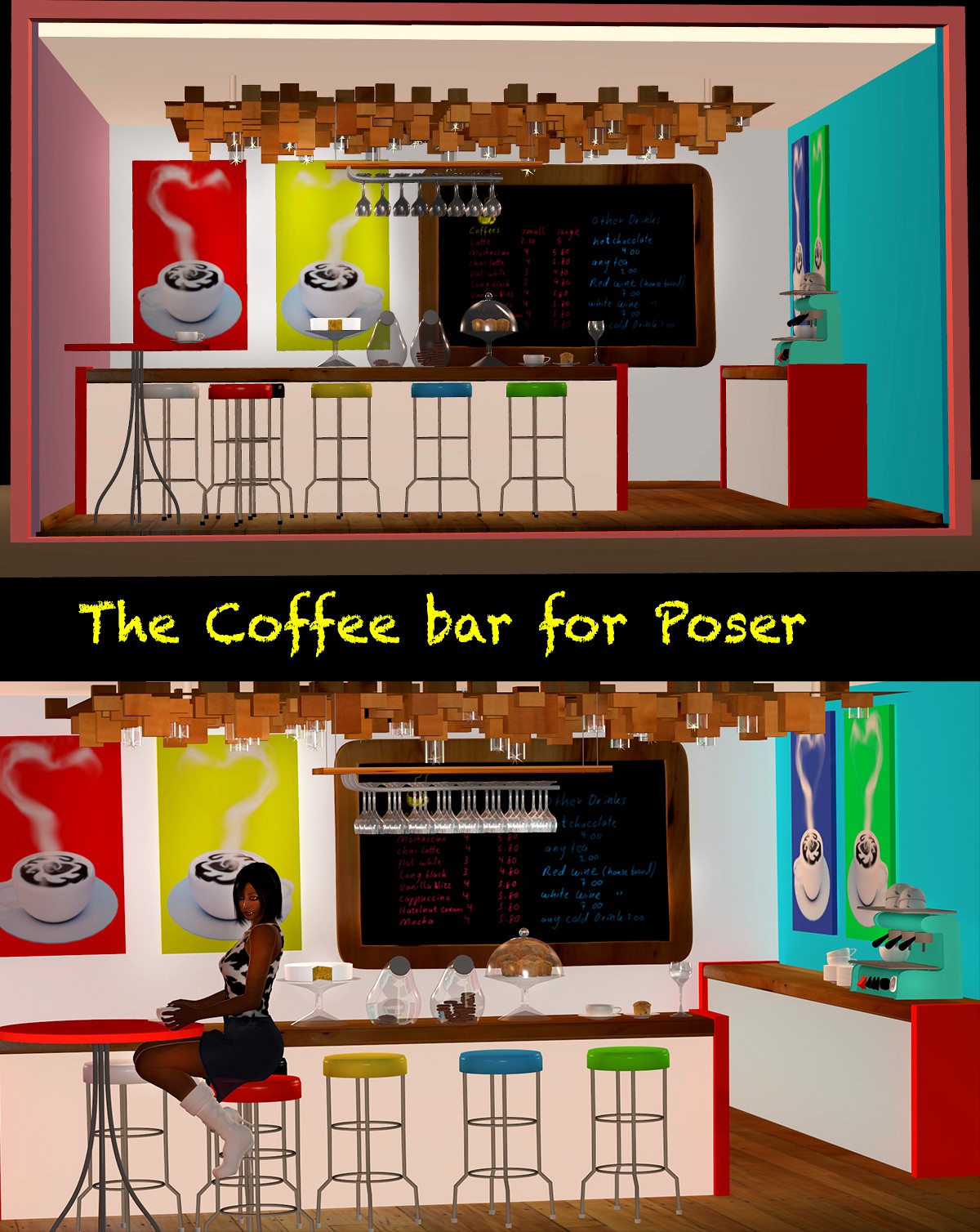 Coffee Bar for Poser