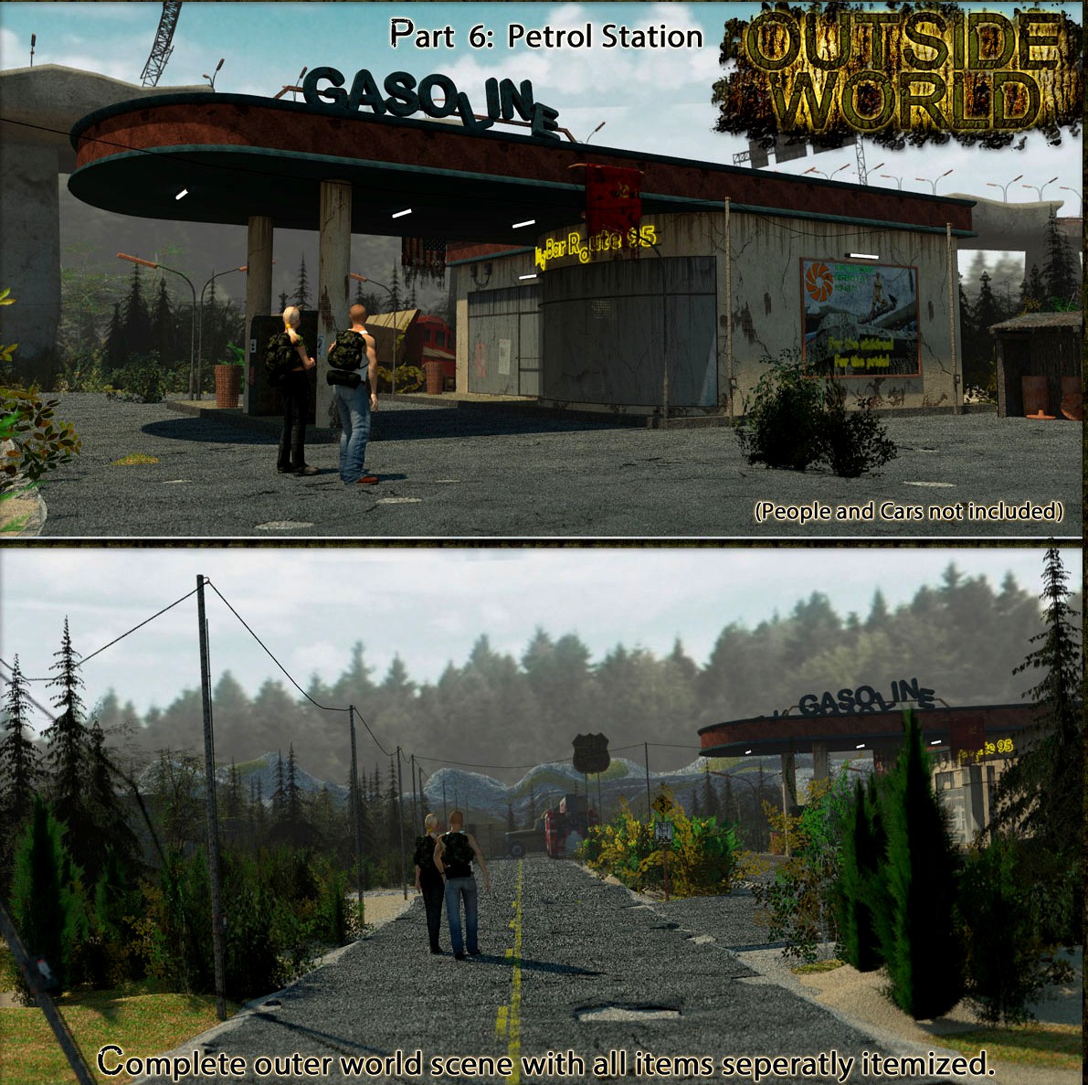 Outside World: Part6 - Petrol Station Extended License