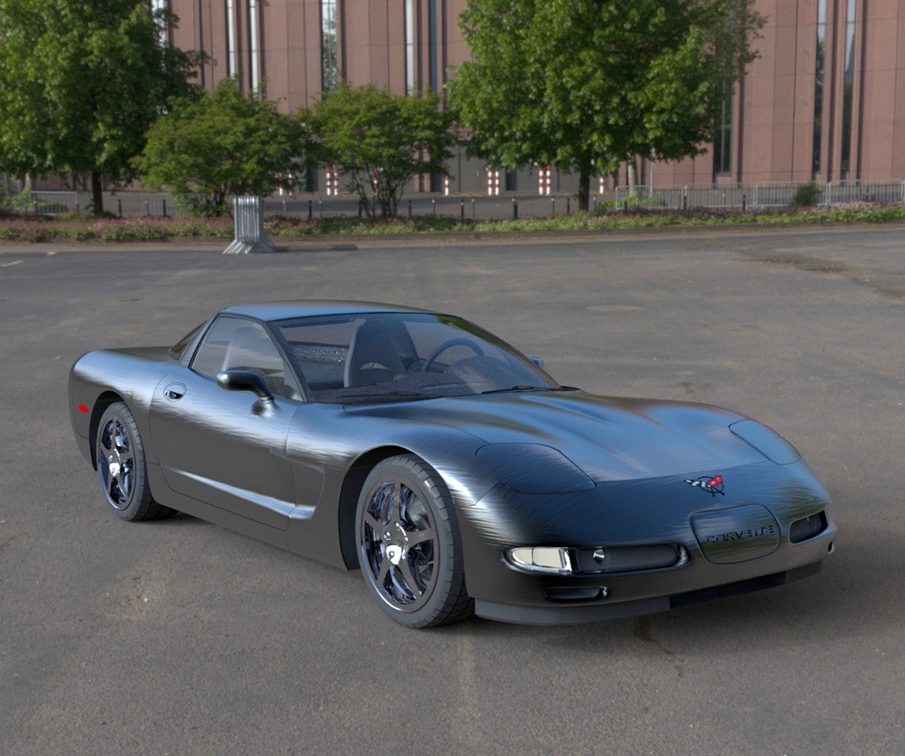 Chevrolet Corvette 2003 (for Poser)