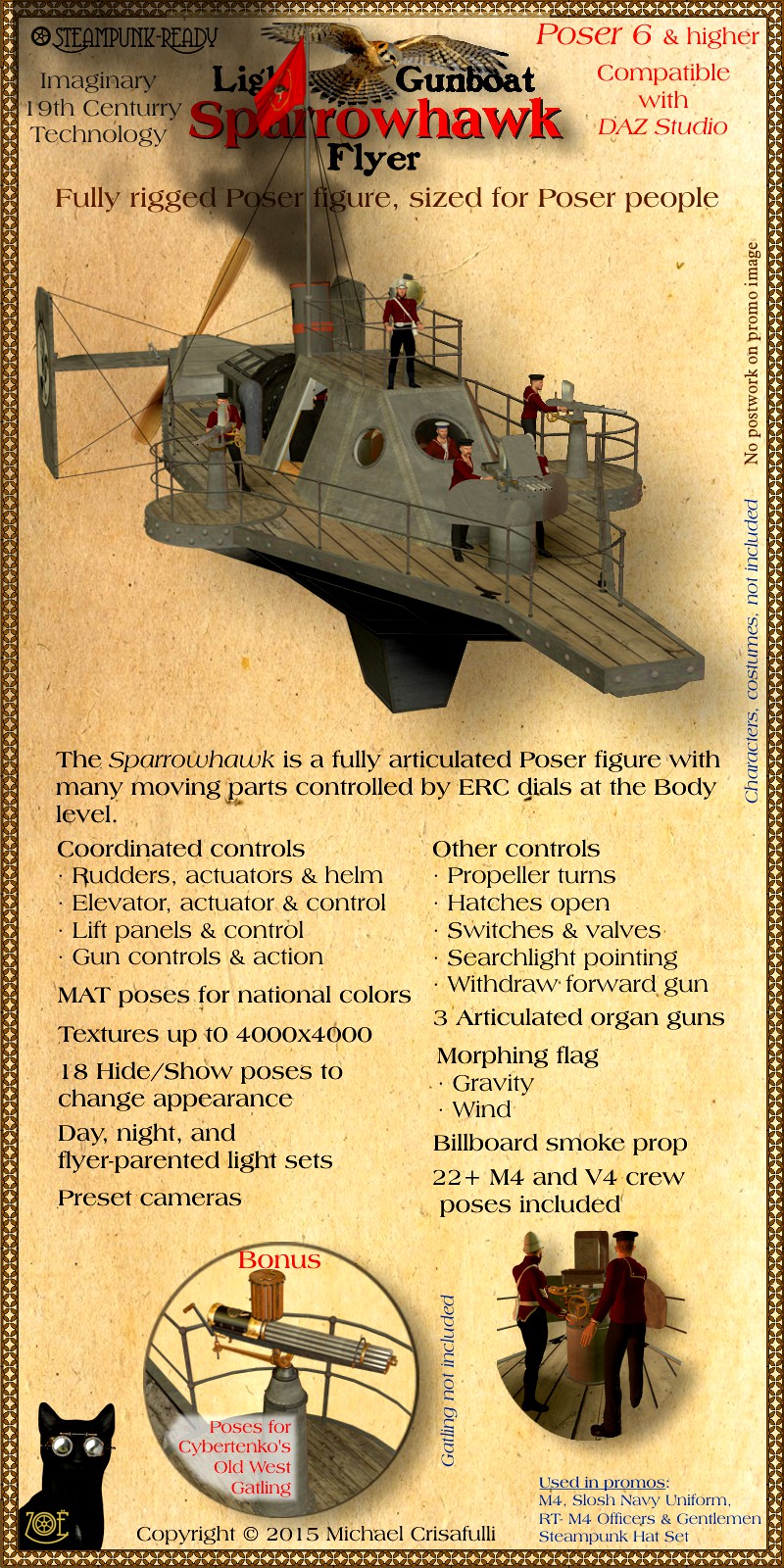 Sparrowhawk Light Gunboat Flyer