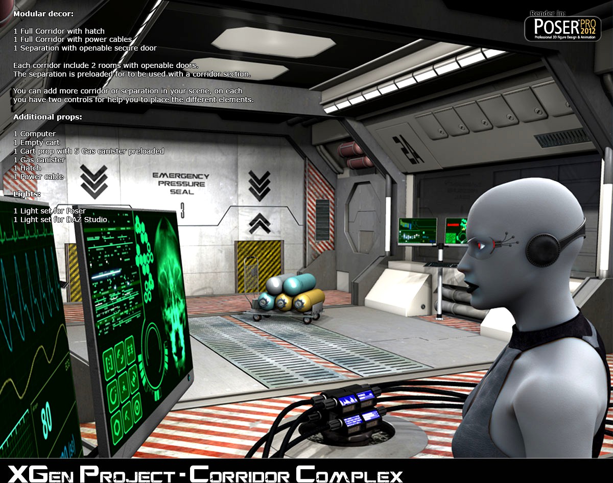 XGen Project, Corridor Complex