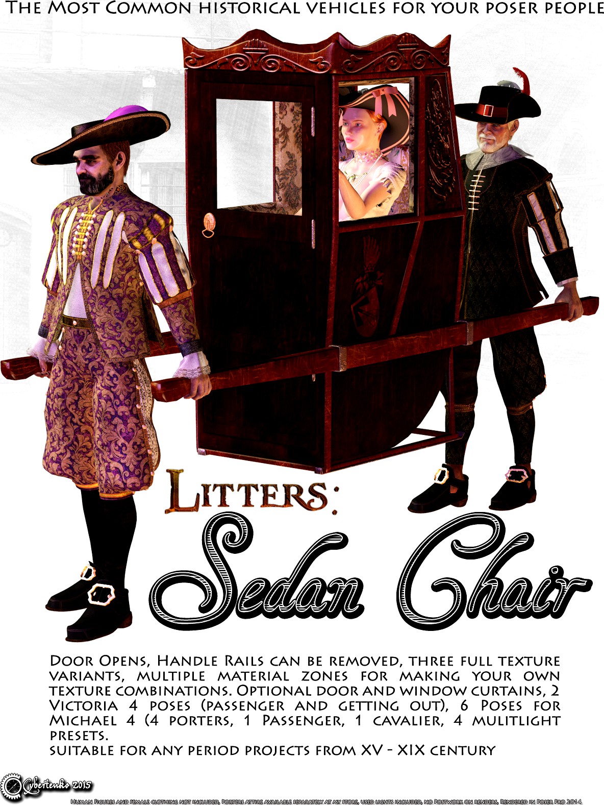 Litters: Sedan Chair