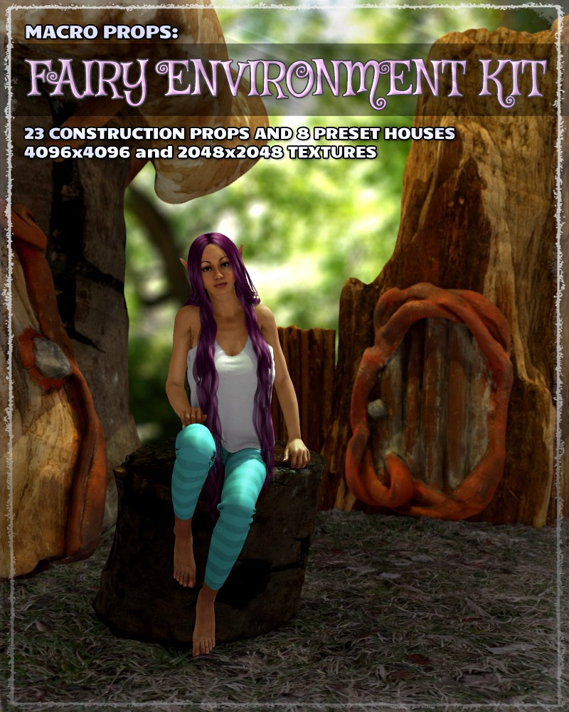 Macro Props: Fairy Environment Kit