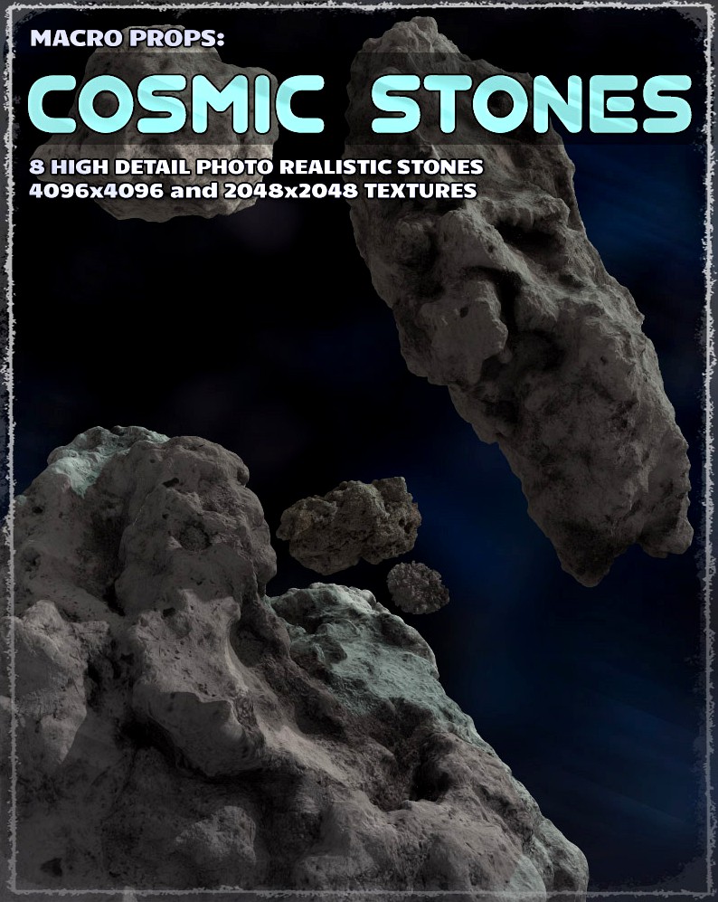 Photo Props: Cosmic Stones